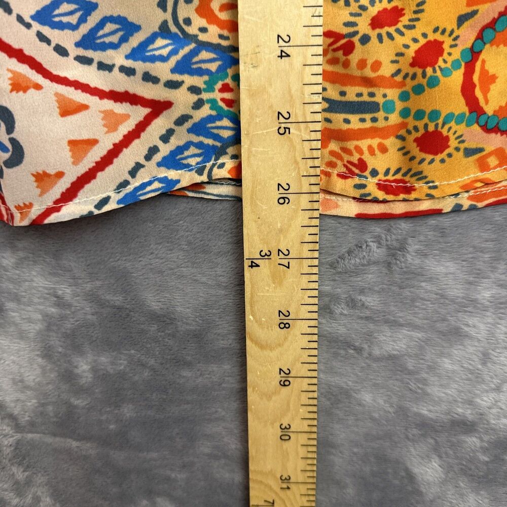 Sundance Women's Multicolored Short Flutter Sleev… - image 8